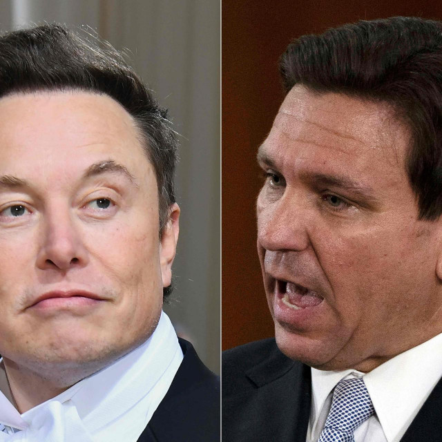 Elon Musk i Ron DeSantis