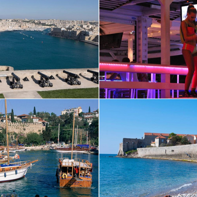 Malta, Bugarska, Turska i Crna Gora