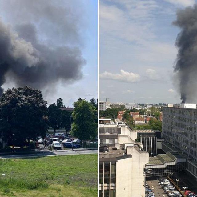Požar u Zagrebu