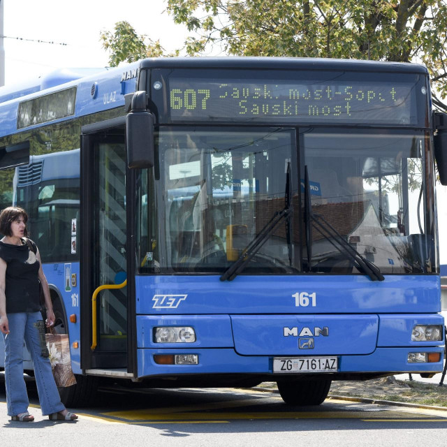 Supstitucijska ZET-ova autobusna linija 607
 