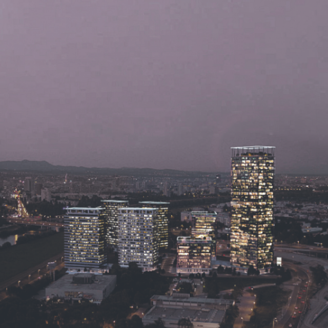 Render projekta Jarun Panorame