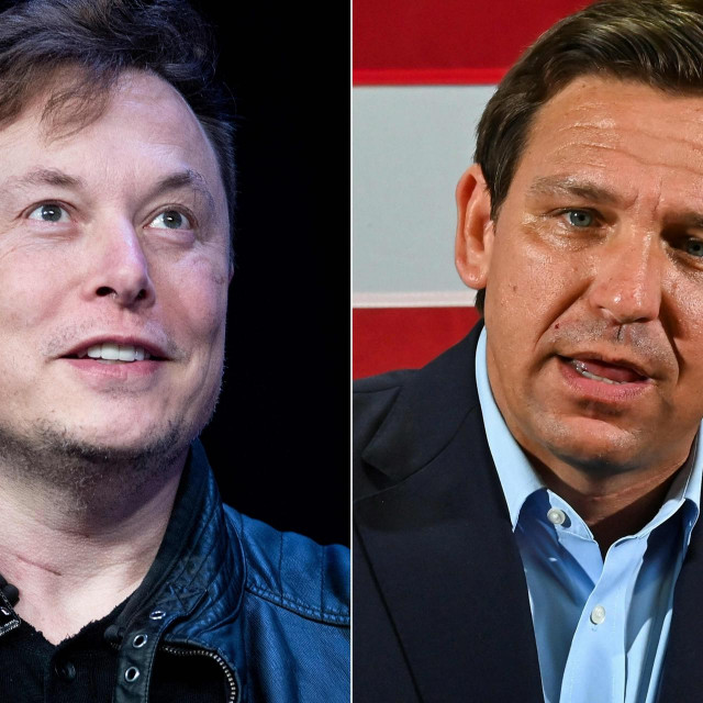 Elon Musk i Ron DeSantis