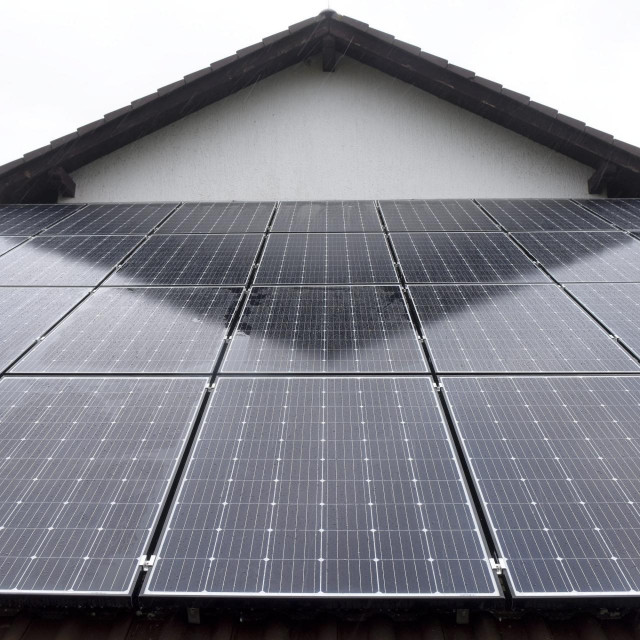 Solarna elektrana; ilustracija