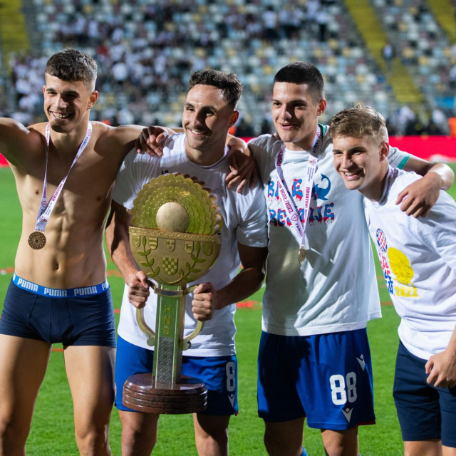 Luka Vušković, Stefan Simić, Ivan Ćubelić, Roko Brajković