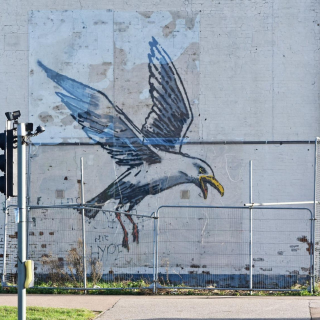 Banksy, mural