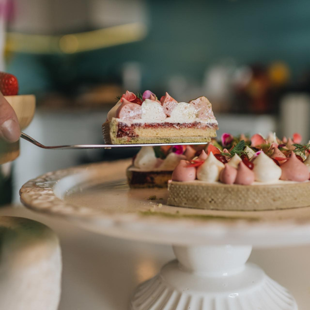 Matcha tart s jagodama Ivana Ergovića