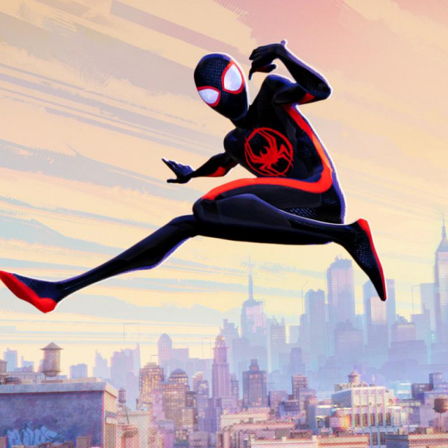 Miles Morales as Spider-Man (Shameik Moore) in Columbia Pictures and Sony Pictures Animation?s SPIDER-MAN: ACROSS THE SPIDER-VERSE.