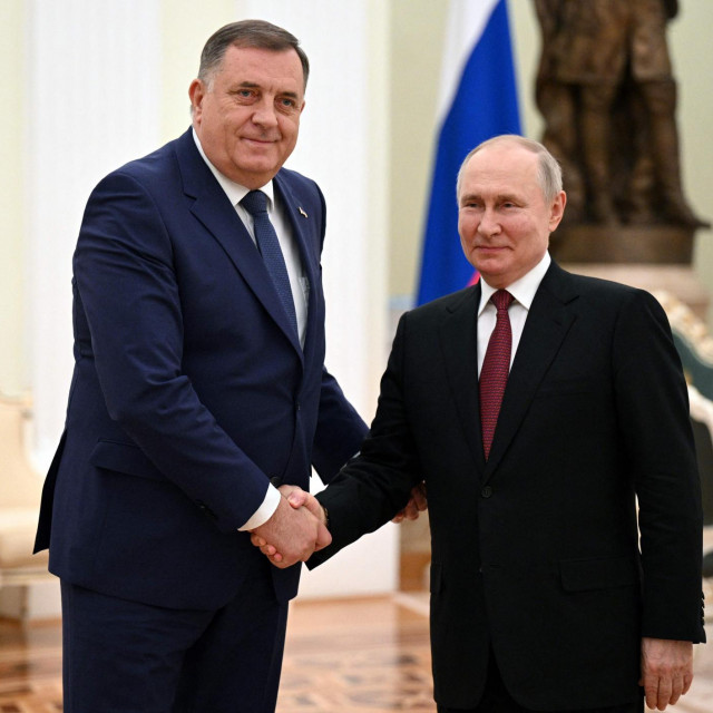 Milorad Dodik i Vladimir Putin