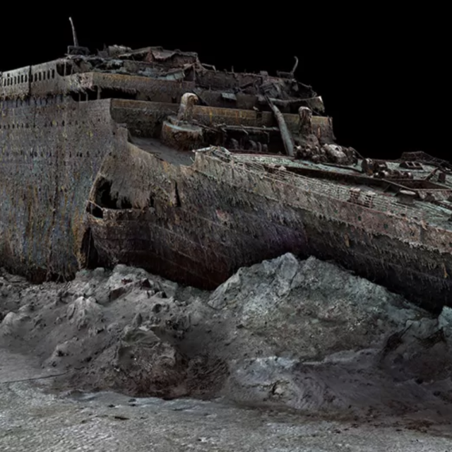 3D maketa Titanica