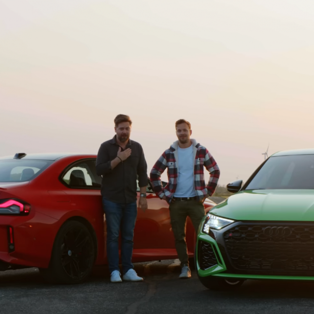 BMW M2 i Audi RS3