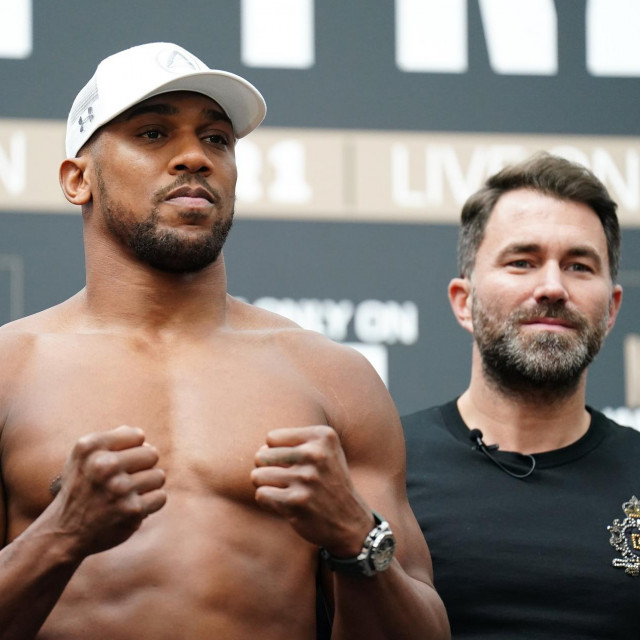 Anthony Joshua i Eddie Hearn