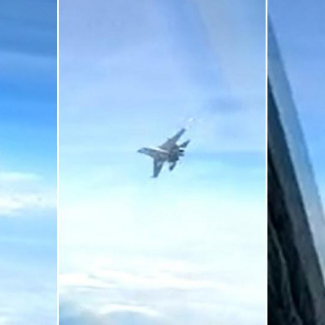 Kineski borbeni avion J-16 presreće američki avion KC-135