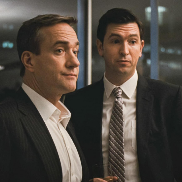 Nicholas Braun i Matthew Macfadyen, HBO-ova serija ‘Nasljeđe, četvrta sezona (2023). 