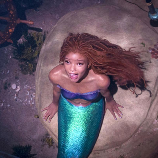 Halle Bailey, Walt Disney Pictures, The Little Mermaid (2023). 