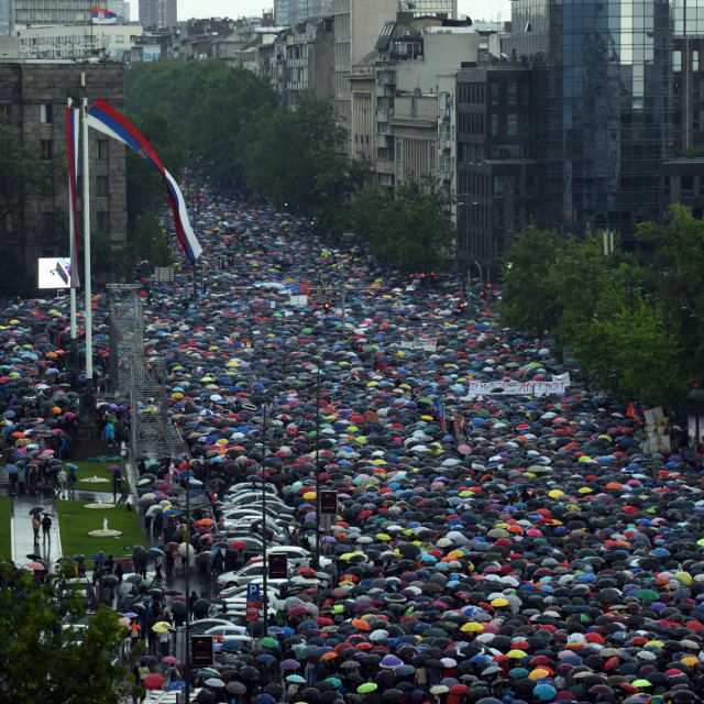 Skup ‘Srbija protiv nasilja‘ u Beogradu