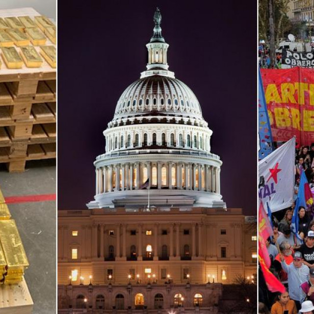 Zlatne poluge, američki Kongres i prosvjedi u Argentini