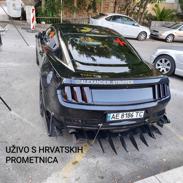 Neobično vozilo u Splitu