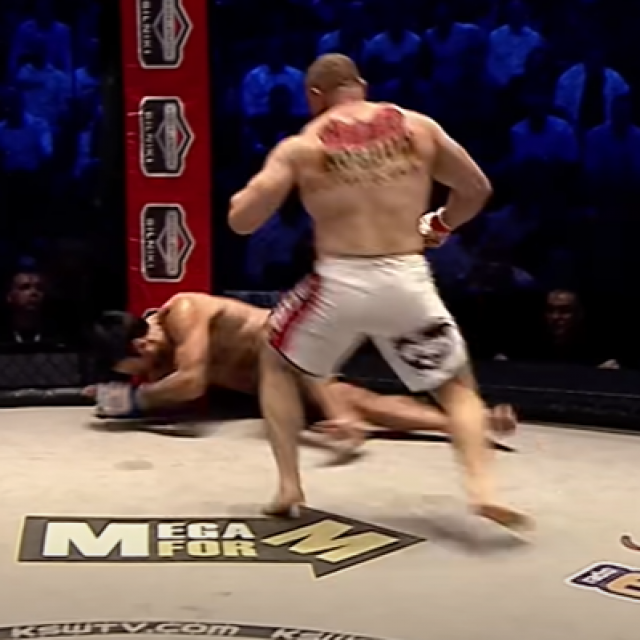 Mariusz Pudzianowski vs. Rolles Gracie (donji)
