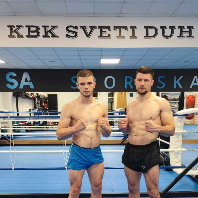 Borna Bilandžić (lijevo) i Antonio Krajinović (desno)