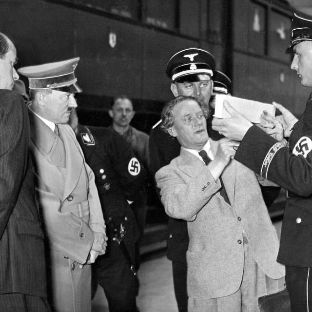 Adolf Hitler, Joseph Thorak  i arhitekt Albert Speer