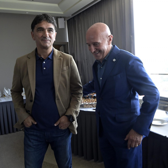 Zlatko Dalić i Arrigo Sacchi