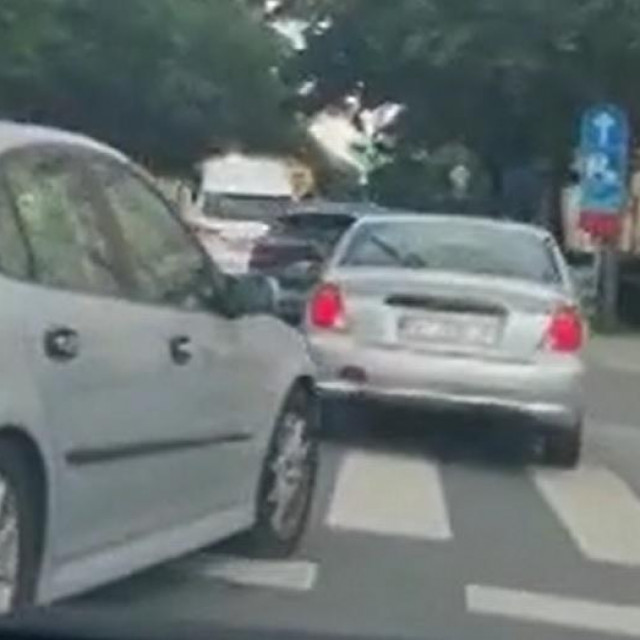 Gužva u centru Zagreba