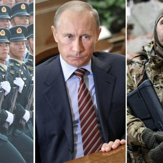 Kineska vojska, Vladimir Putin, zapovjednik Legije Sloboda za Rusiju