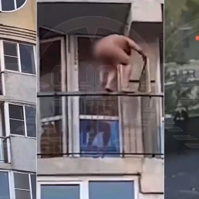 Nevjerojatni prizori na balkonu