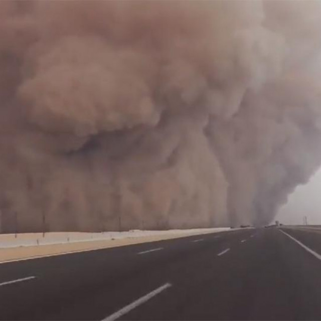 Pješčana oluja u Egiptu