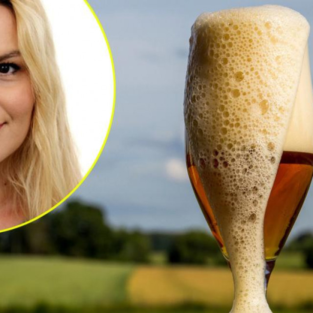 Zrnka Kovačić Petrović i i lustracija čaše vina