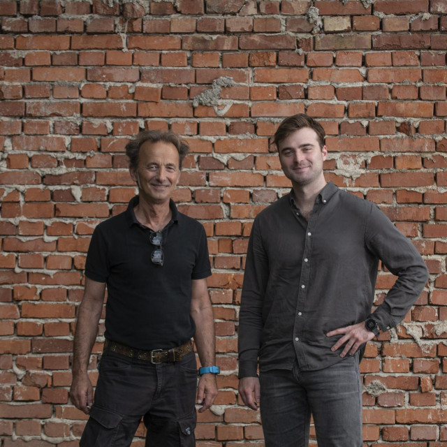 Max Juričić i njegovog sin Rok