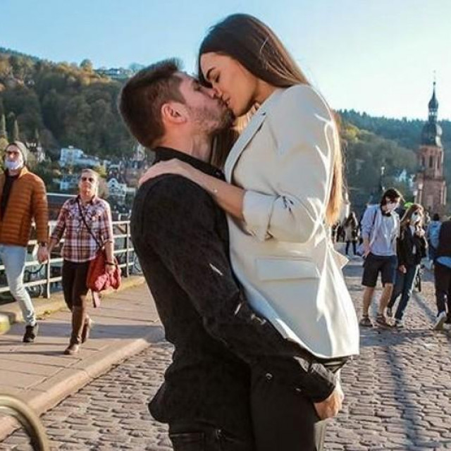 Andrej Kramarić i Mia Ćurković