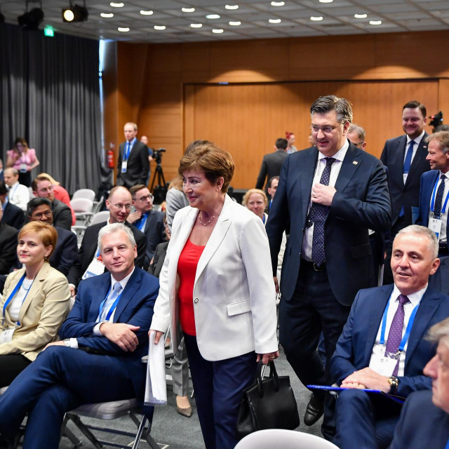 Kristalina Georgieva i Andrej Plenković