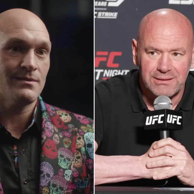 Tyson Fury i Dana White