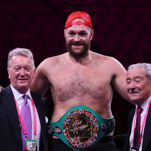 Frank Warren, Tyson Fury i Bob Arum
