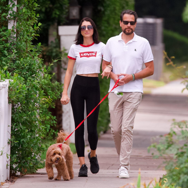 Glumac s novom partnericom u Los Angelesu prošle godine