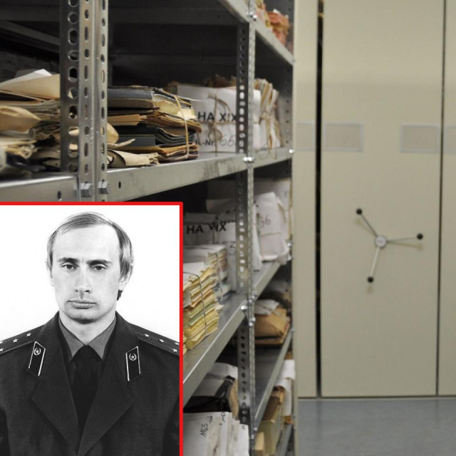 Arhiv Stasija i mladi Vladimir Putin kao KGB agent u Dresdenu 1985.