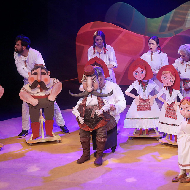 Pretpremijera lutkarske opere Ero s onoga svijeta u režiji Krešimira Dolenčića