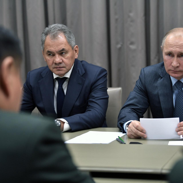Vladimir Putin i Sergej Šojgu