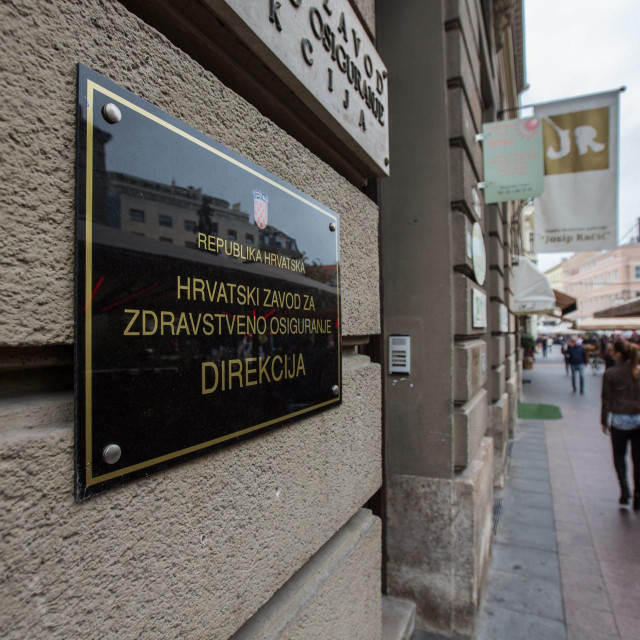 Zgrada Hrvatskog zavoda za zdravstveno osiguranje u Zagrebu, u Margaretskoj 3.