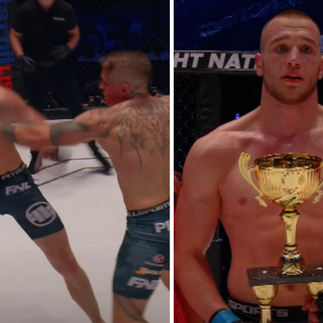 Vrtačić vs. Roos (lijevo) | Marin Mikulić desno