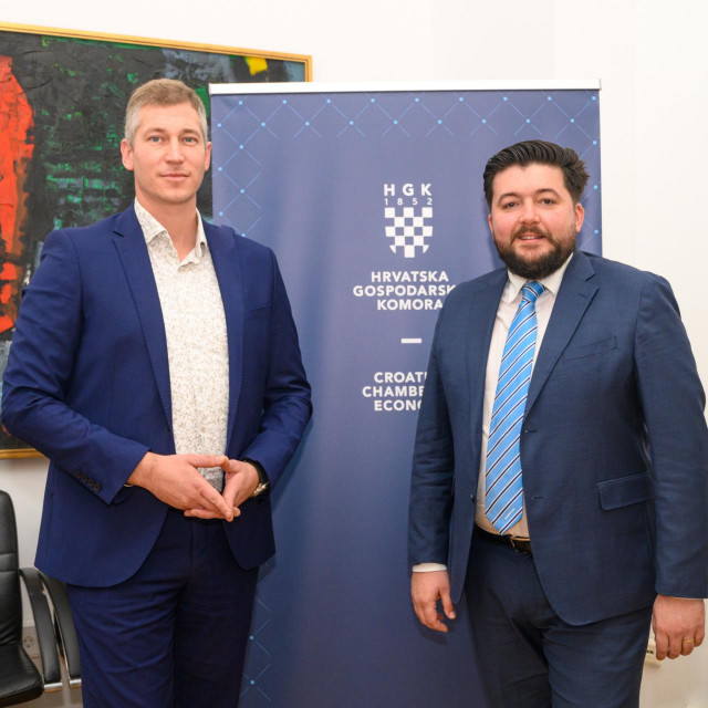 Bojan Fišer, Detas d.o.o. (lijevo) i Lučijano Sangaleti, Končar Digital d.o.o. (desno)