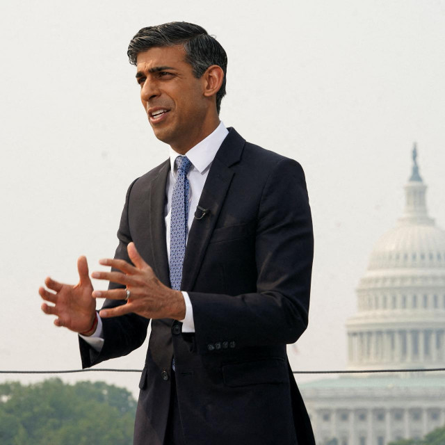 Britanski premijer Rishi Sunak