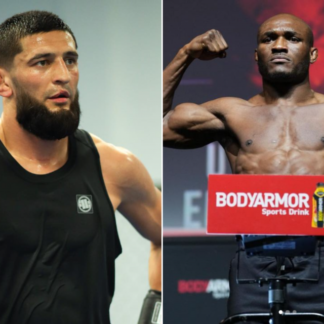 Khamzat Chimaev i Kamaru Usman