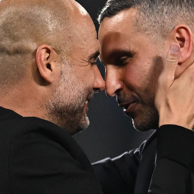 Pep Guardiola i Khaldoon al-Mubarak