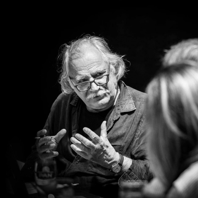 Rade Šerbedžija na probi Othella