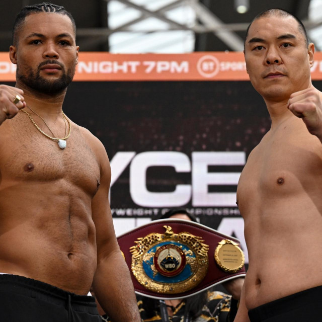 Joe Joyce i Zhilei Zhang 
