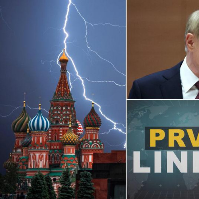 Moskva usred oluje; Vladimir Putin i Xi Jinping; ruski borbeni avion Su-57