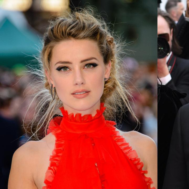 Amber Heard i Johnny Depp