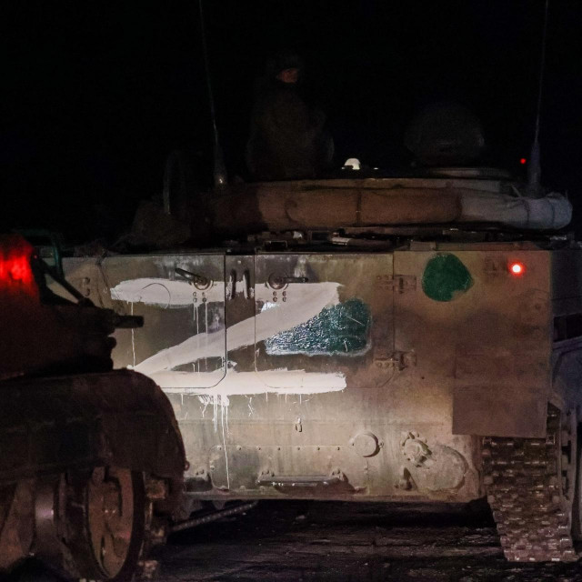 Ruski tenkovi na Krimu, arhivska fotografija